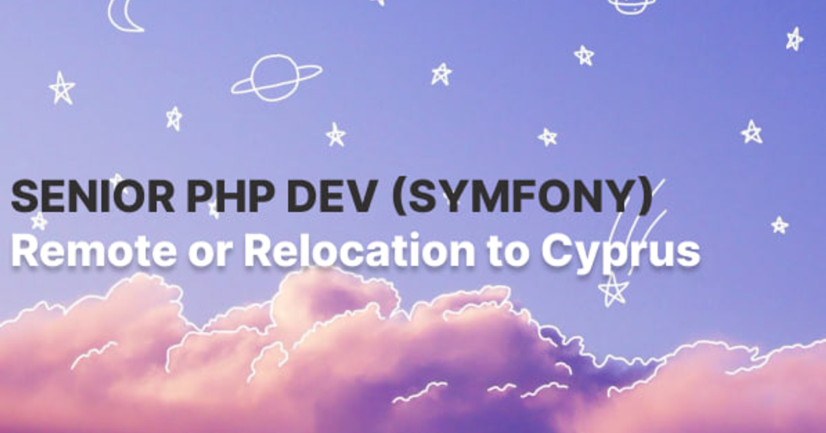 SENIOR PHP DEVELOPER (SYMFONY) — Teletype