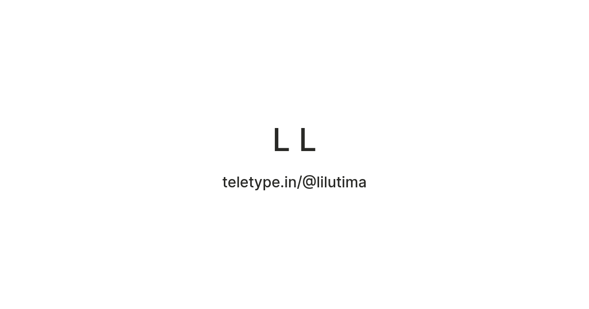 L L — Teletype