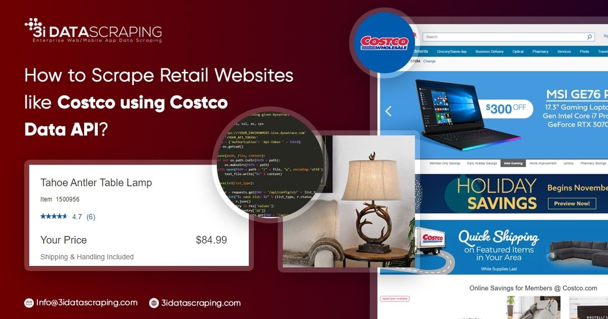 How to Scrape Retail Websites like Costco using Costco Data API? — Teletype