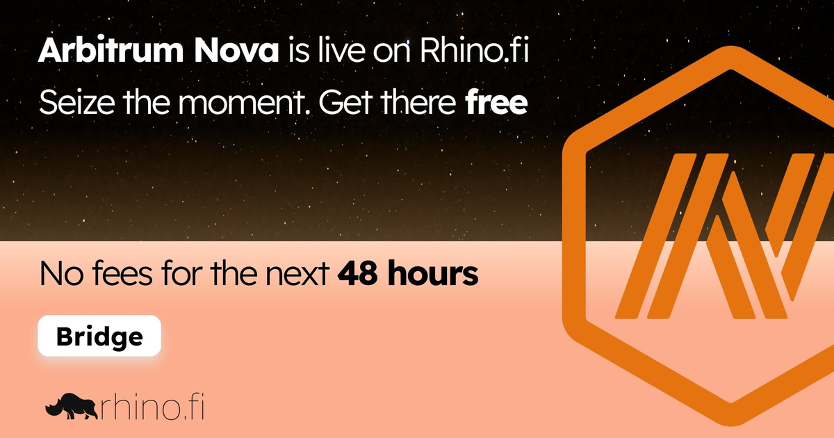 Делаем free bridge в Arbitrum Nova и забираем free NFT от RhinoFi ...