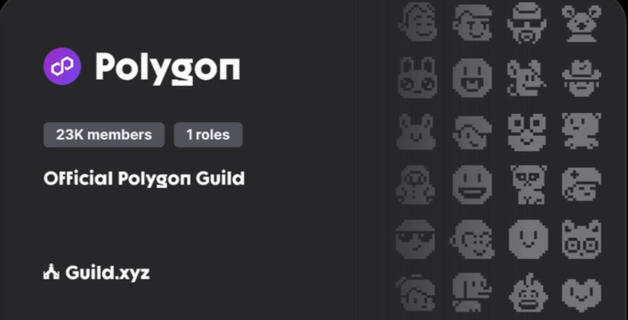 Забираем роли в Guild от Polygon и бейджи — Teletype