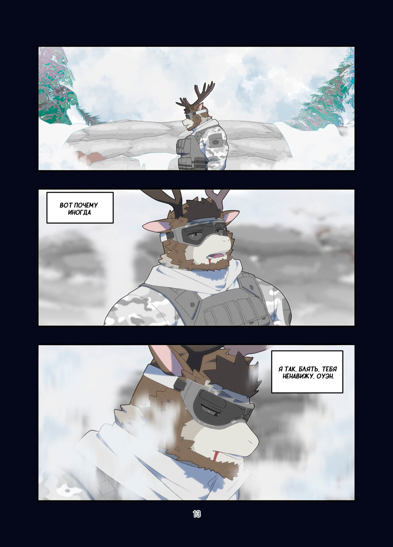 [Raccoon21] December, Twilight, Snowfkake. Part 1 (Декабрь, Сумерки ...