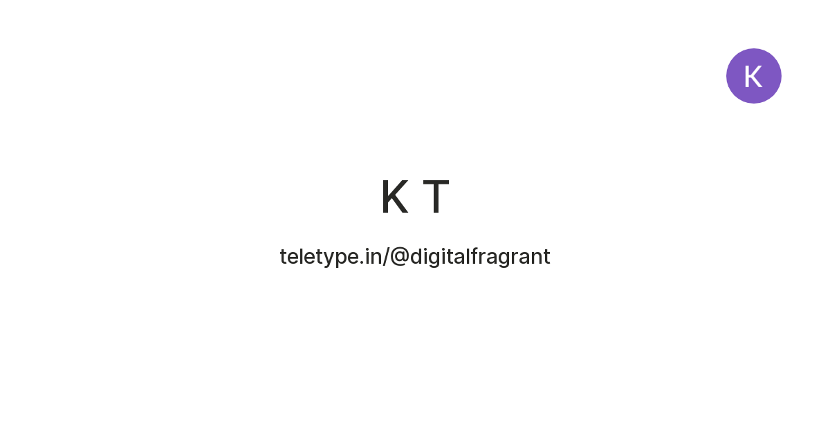 K T — Teletype