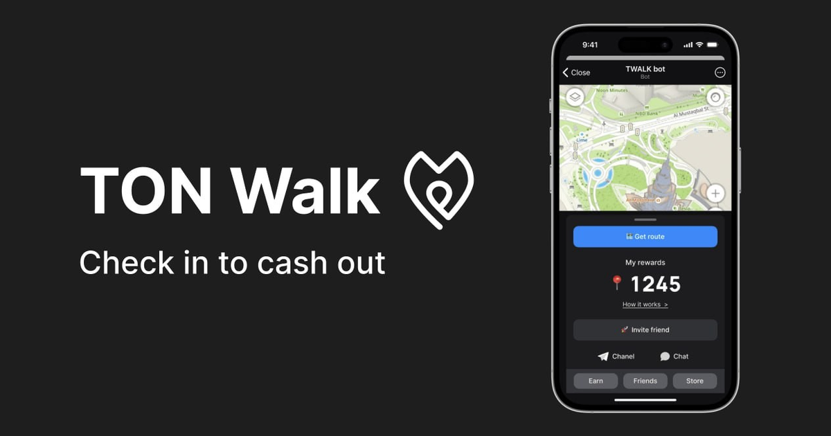 TON Walk или новый STEPN в экосистеме $TON — Teletype