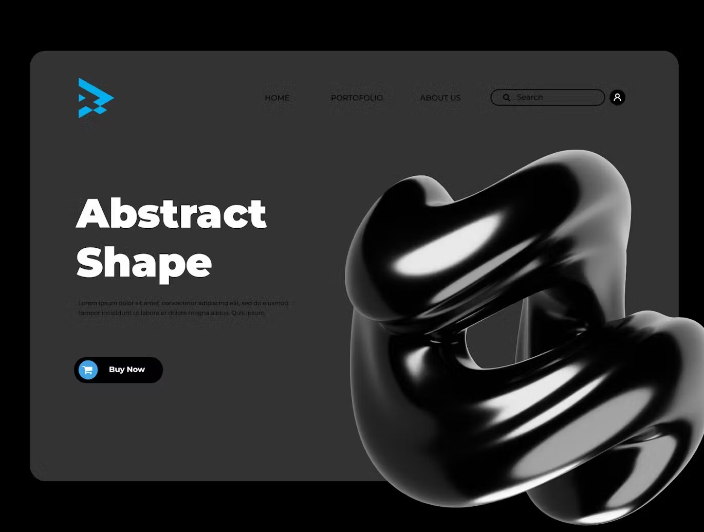 3D Abstract Shapes — Teletype