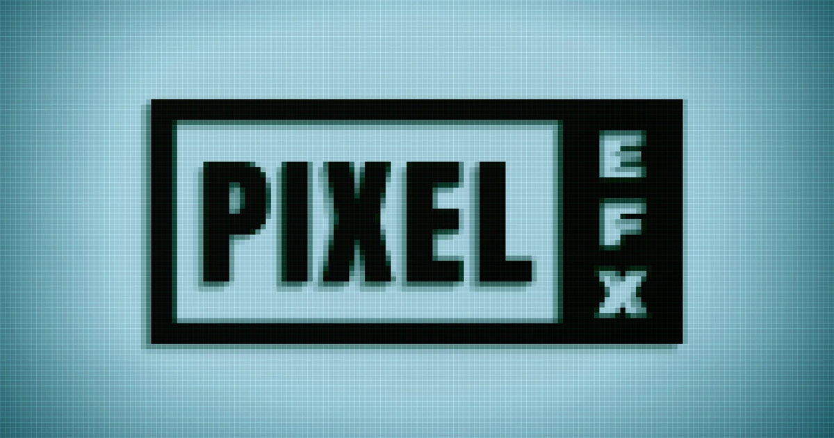 Game Pixel Text and Logo Mockup — Teletype