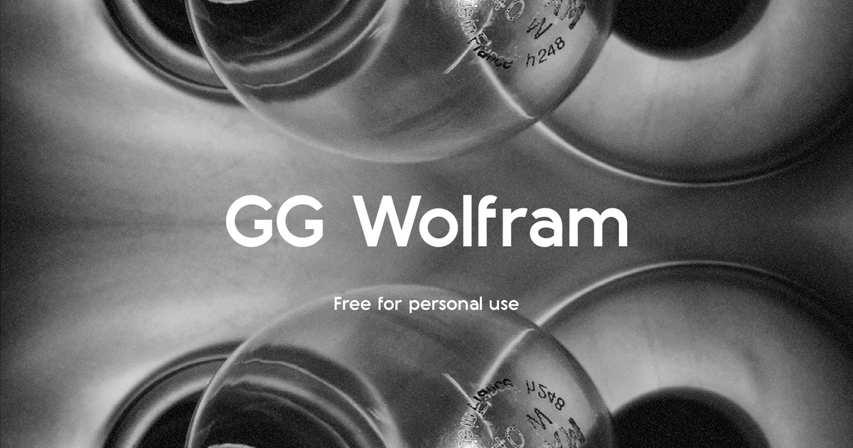 GG Wolfram — Teletype