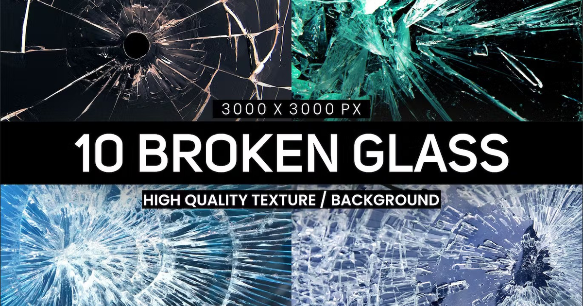 Broken Glass Textures — Teletype