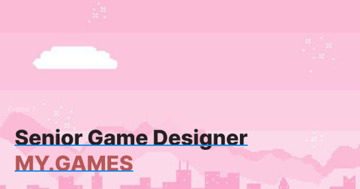 Senior Game Designer — Teletype