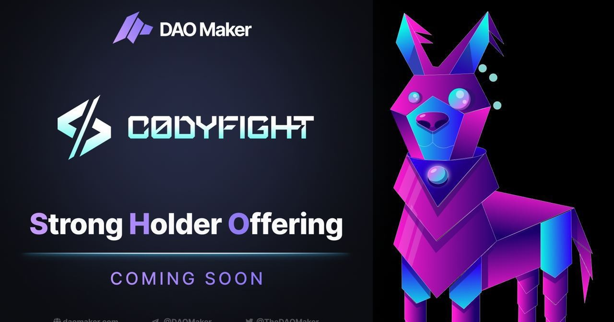 DAO Maker анонсировал Whitelist CodyFight — Teletype