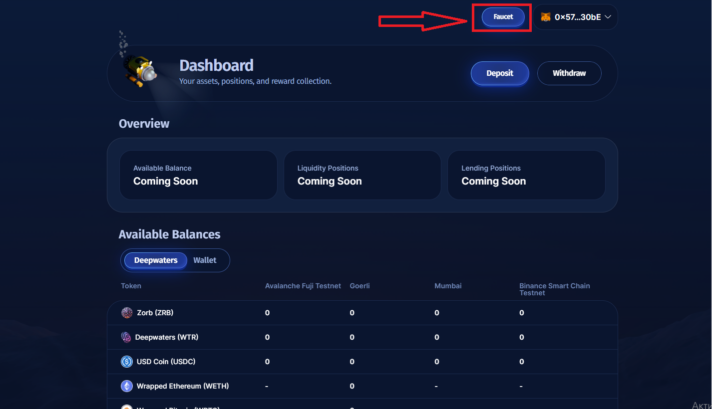 Deepwaters testnet — Teletype