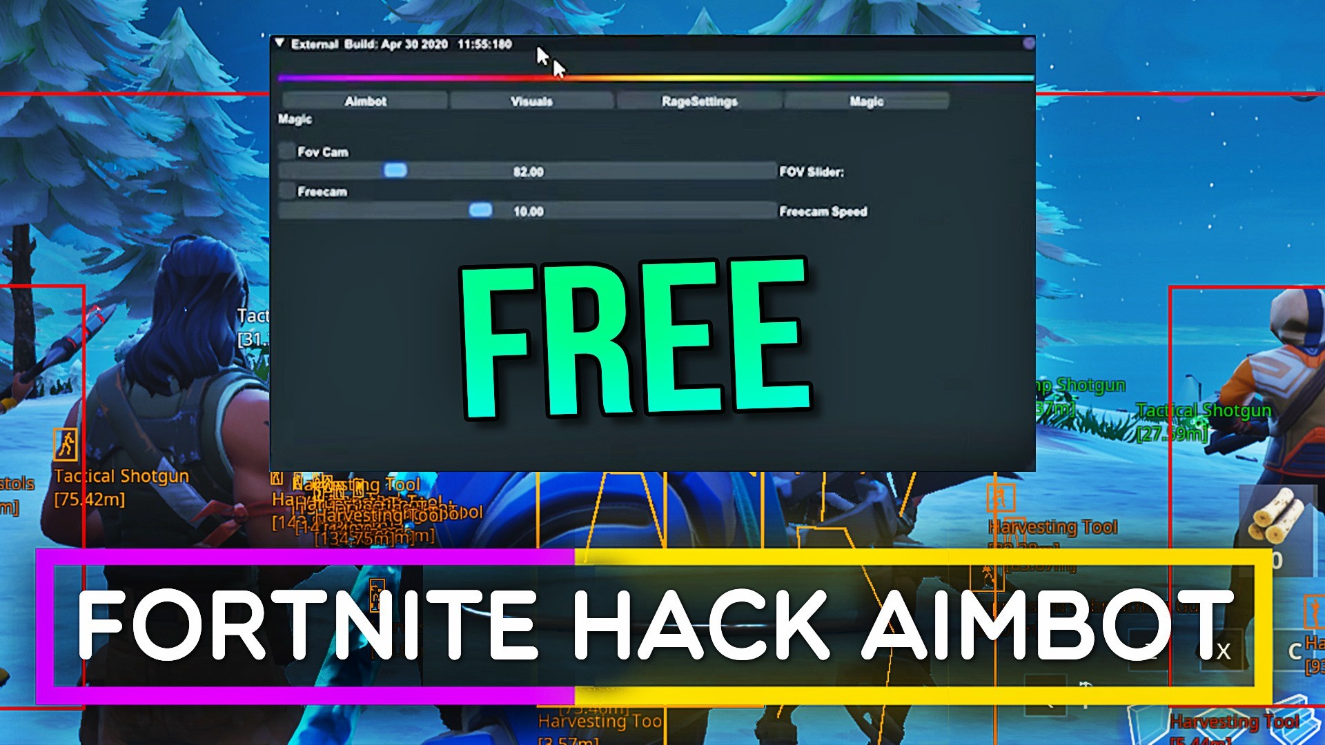 Fortnite Undetected Aimbot, ESP, Misc FREE WITH DOWNLOAD (Working) has WIND...