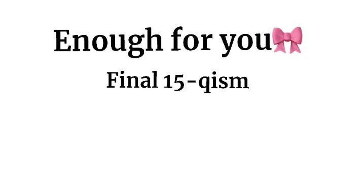 Enough for you — Teletype