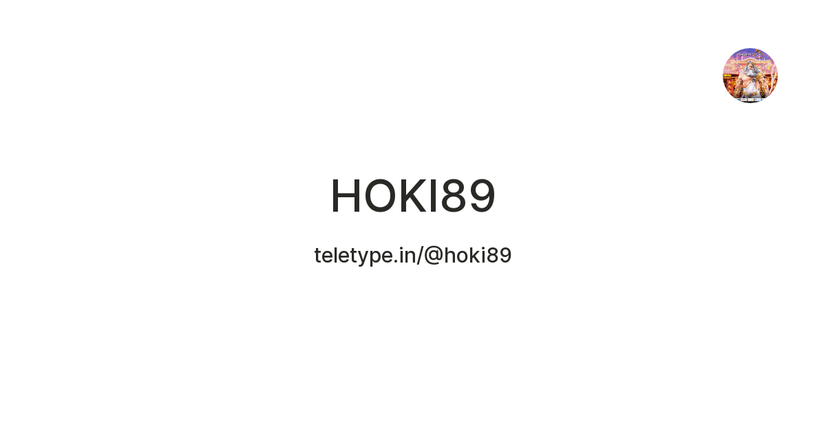 hoki89