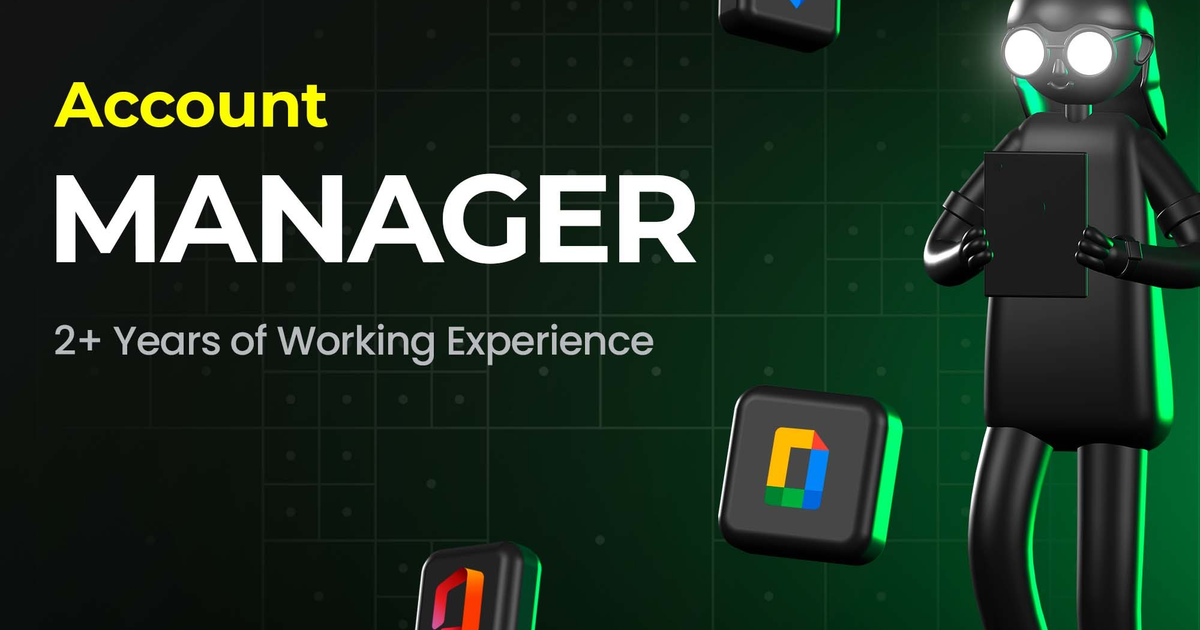 ACCOUNT MANAGER MALTA WANTED 💥 — Teletype