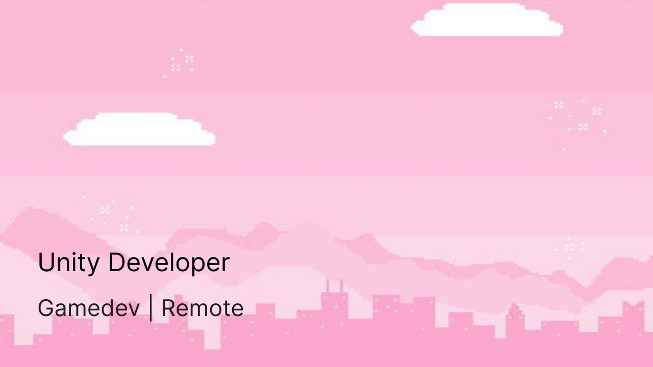 Unity Developer — Teletype